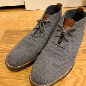 Men's 8 Cole Haan Wool ZeroGrand Chukkas